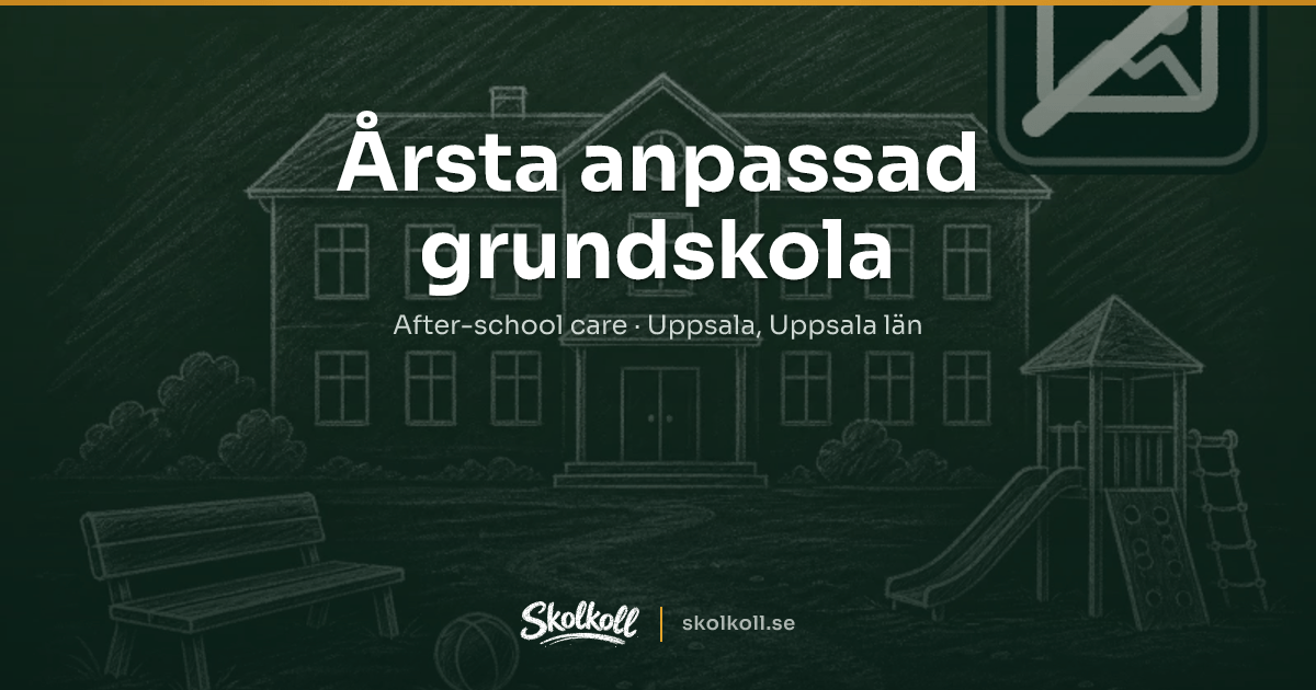 Årsta anpassad grundskola in Uppsala, Sweden, Sparrisgatan 4